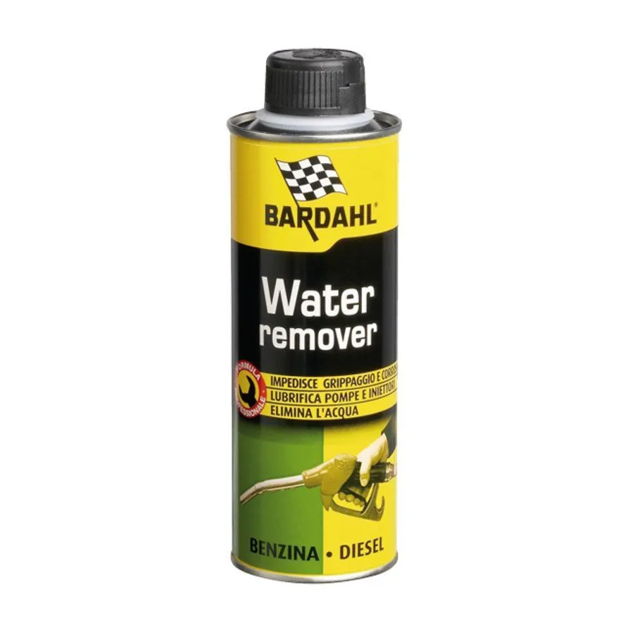 ADDITIVO ASSORBI ACQUA WATER REMOVER 300ML AUTO PRESTAZIONI TRATTAMENTO BARDAHL