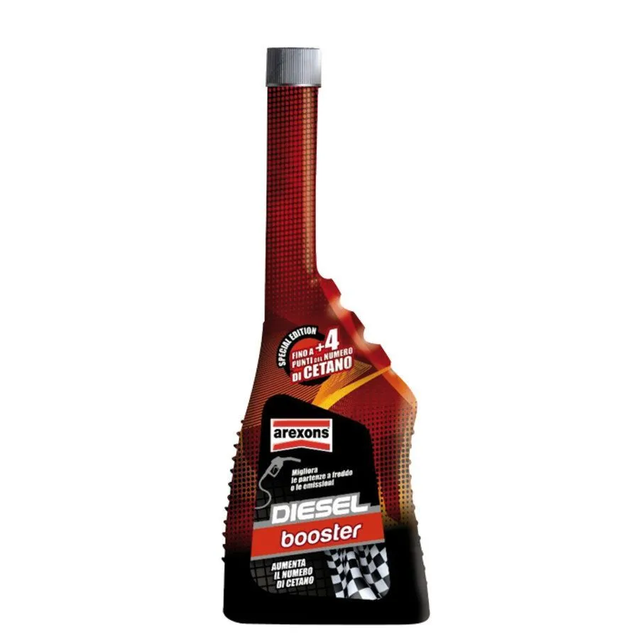 ADDITIVO DIESEL AUMENTA OTTANI OCTANE BOOSTER 250ML TRATTAMENTO PER AUTO AREXONS