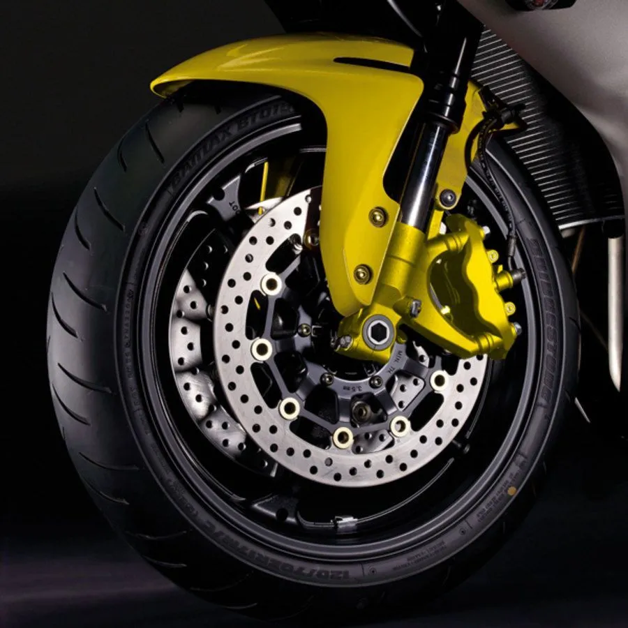 VERNICE ALTA TEMPERATURA PER PINZE FRENO GIALLO 400ML AUTO TUNING COLORE D-GEAR