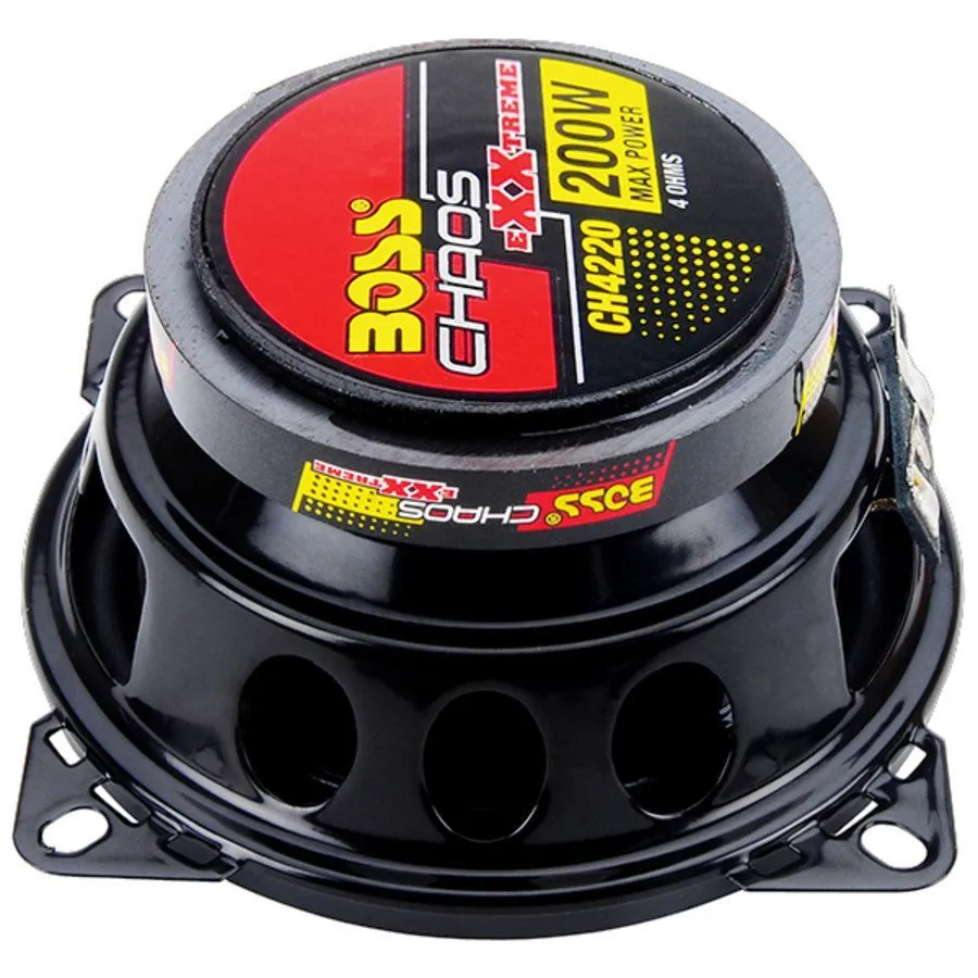 ALTOPARLANTI COASSIALI CHAOS EXXTREME CH4220 100MM PER AUTO CASSE DIFFUSORI BOSS
