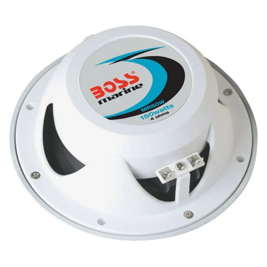 ALTOPARLANTI COASSIALI MARINA MR50W BIANCO 130MM PER AUTO STEREO DIFFUSORI BOSS