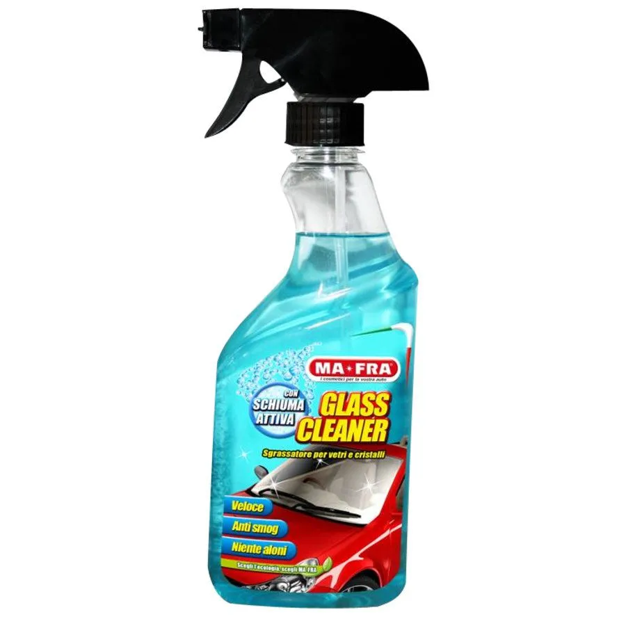 VETRI PULITORE GLASS CLEANER 500ML DETERGENTE PULIZIA CRISTALLI AUTO MA-FRA