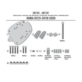 Staffe portabauletto Givi per Honda SH 125 150 2020 2021 2022 2023