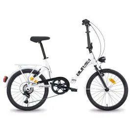 Bici 20 pieghevole folding car bike in alluminio aurelia 6 speed bianco Dino Bikes