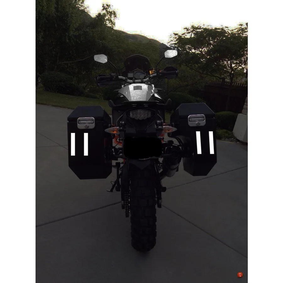 ADESIVI RIFRANGENTI AUTOADESIVI FLESSIBILI PER MOTO 25X150MM 4PZ OXFORD