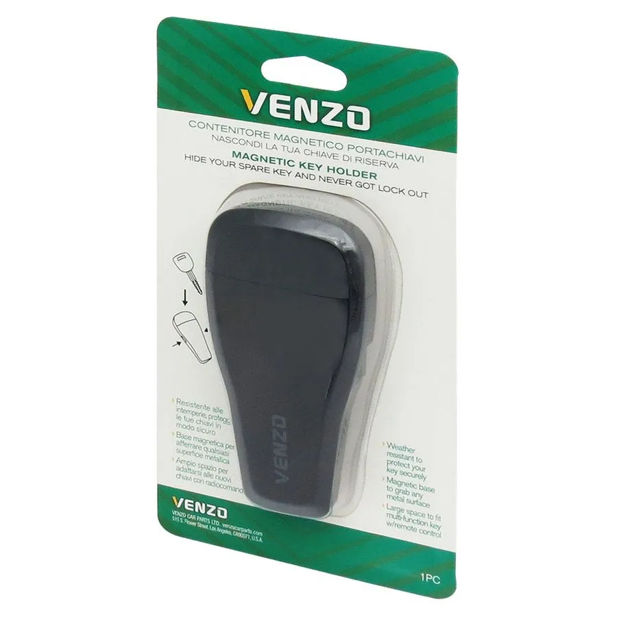 Contenitore magnetico porta chiave - Scatola per chiave di scorta - Nero VENZ