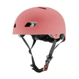 Casco Bici BMX rosa opaco per bambina ragazza taglia M 55-58 cm