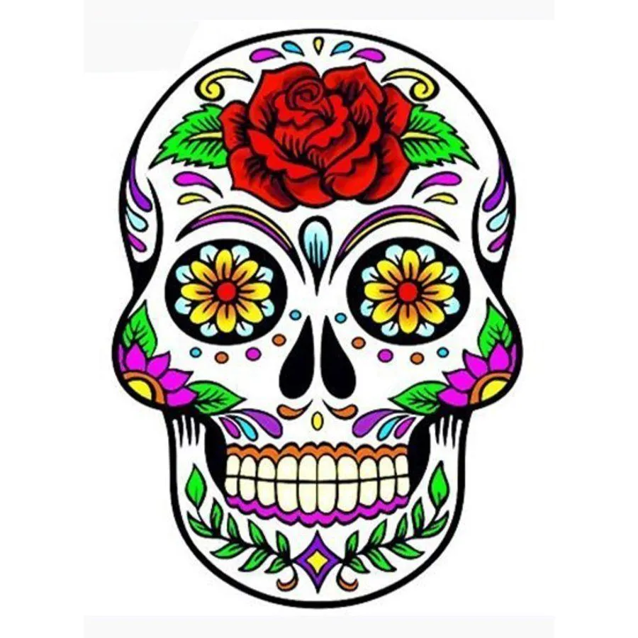 Adesivo TESCHIO MESSICANO - Adesivi Teschio Messicano - GAT 1635891 7149