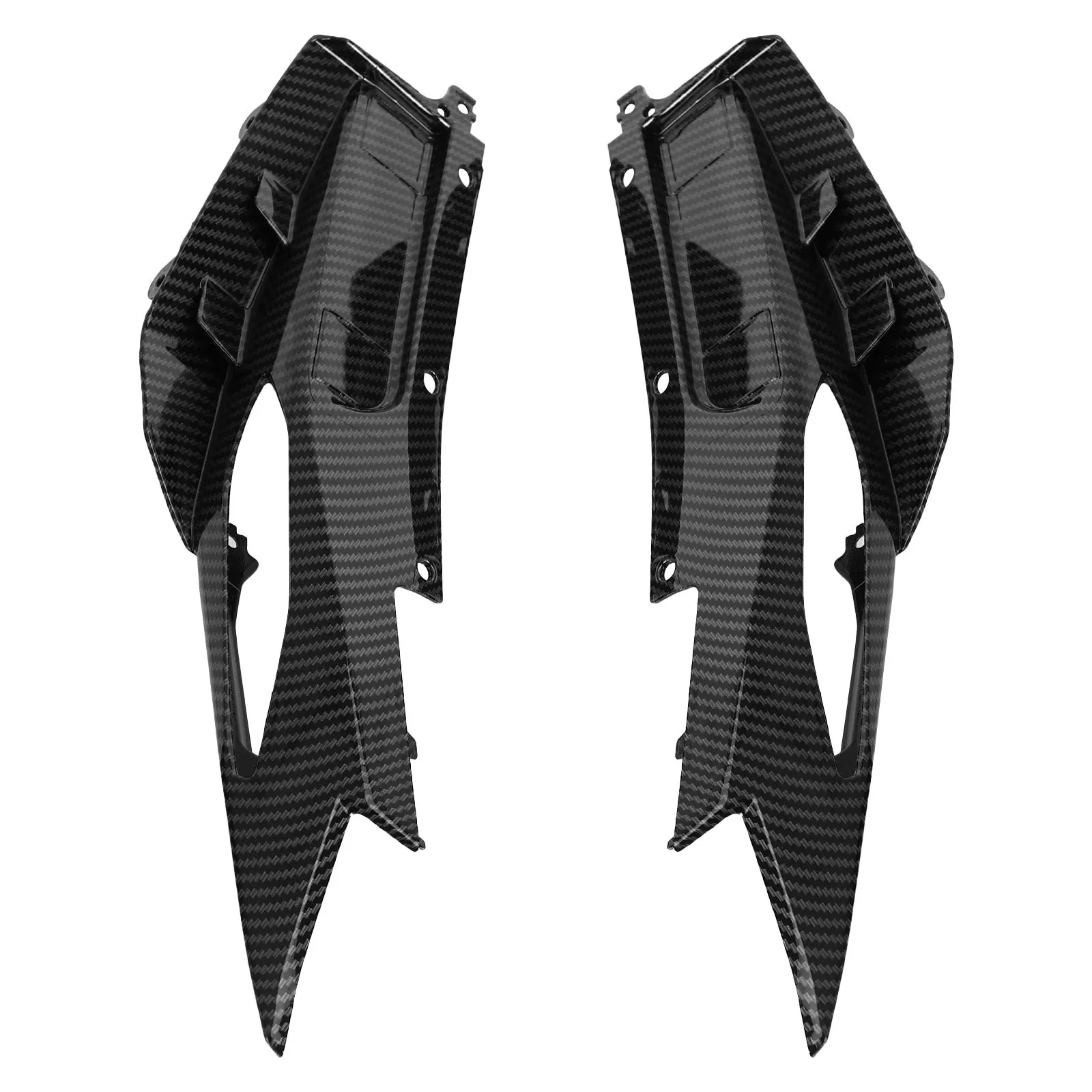 Carénage de couverture latérale de siège arrière en carbone pour Yamaha MT-09 FZ09 2017-2021 générique