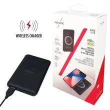 Carica Wireless 4000mAh c/ventosa B.bank - Supporto-caricabatteria wireless - N