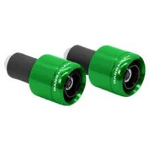 Antivibranti Verdi 2 pz - Stabilizzatori Manubrio Antivibranti - Alluminio Verde