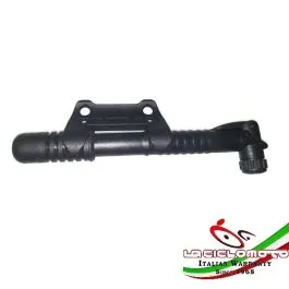 Mini pompa bici mtb con raccordo reversibile valvola presta/schrader att. telaio