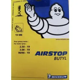 Camera d'aria Michelin 19ME 90/90 19 2.50 19 3.00 19 moto valvola auto schrader