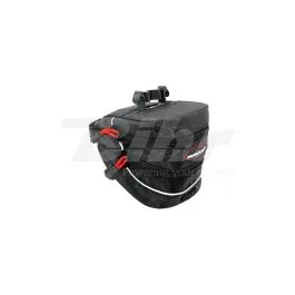 Borsa da sella bici a 2 cerniere. Attacco rapido