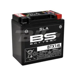 Batteria 14lbs BS BATTERY 12v 12Ah sla attivata pronta uso HARLEY DAVIDSON