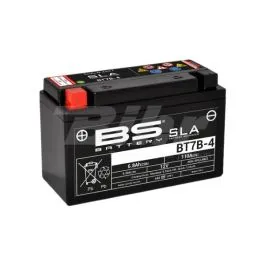 Batteria BS Batteria SLA BT7B-4 (FA) pronta all'uso 12V 6,5Ah CCA110 YT7B-4