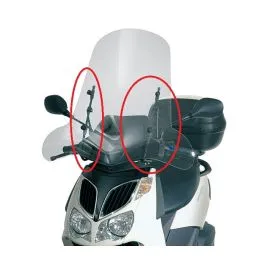 attacchi parabrezza aprilia sport city 2004 Givi a128a