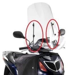 Kit di attacchi parabrezza honda sh 125 150 2001-2004 Givi A186A