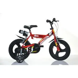Bici 14 mtb pro cross per bambino con rotelle borraccia parafanghi Dino Bikes