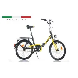 Bici 20 pieghevole folding car bike 1 speed aurelia 321 nero giallo Dino Bikes