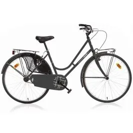 Bici 26 olanda city bike da passeggio da donna senza cambio grigio galante dino