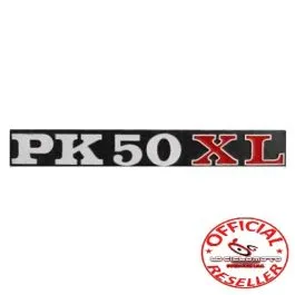 targhetta vespa pk 50 xl