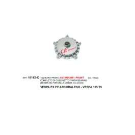 tamburo freno anteriore vespa px pe arcobaleno t5