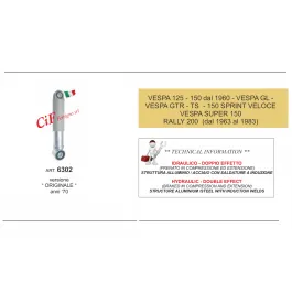 ammortizzatore vespa sprint anteriore