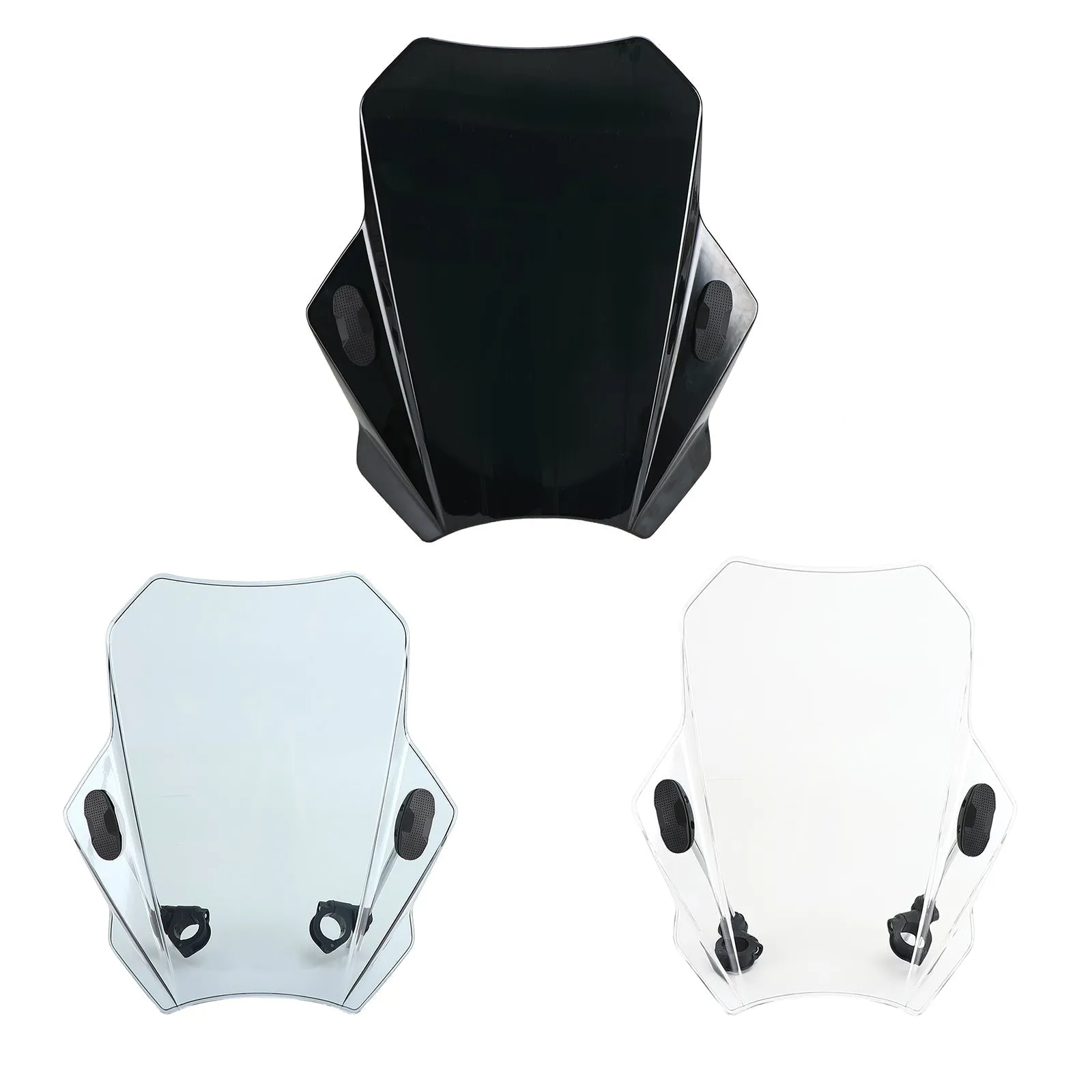Universel Moto Réglable Pare-Brise Pare-Brise 22MM 25MM 28MM Guidon Générique