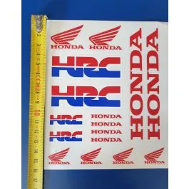 adesivi honda hrc 13,5 x 16 cm