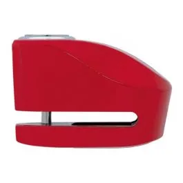 lucchetto bloccadisco 275 a rosso con allarme 100 db abus