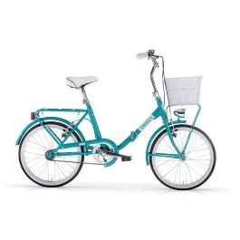 bici 20 pieghevole angela turchese