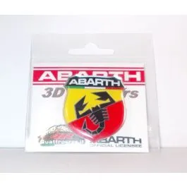 decalco scudetto abarth 3d h.50 mm l 4,50mm