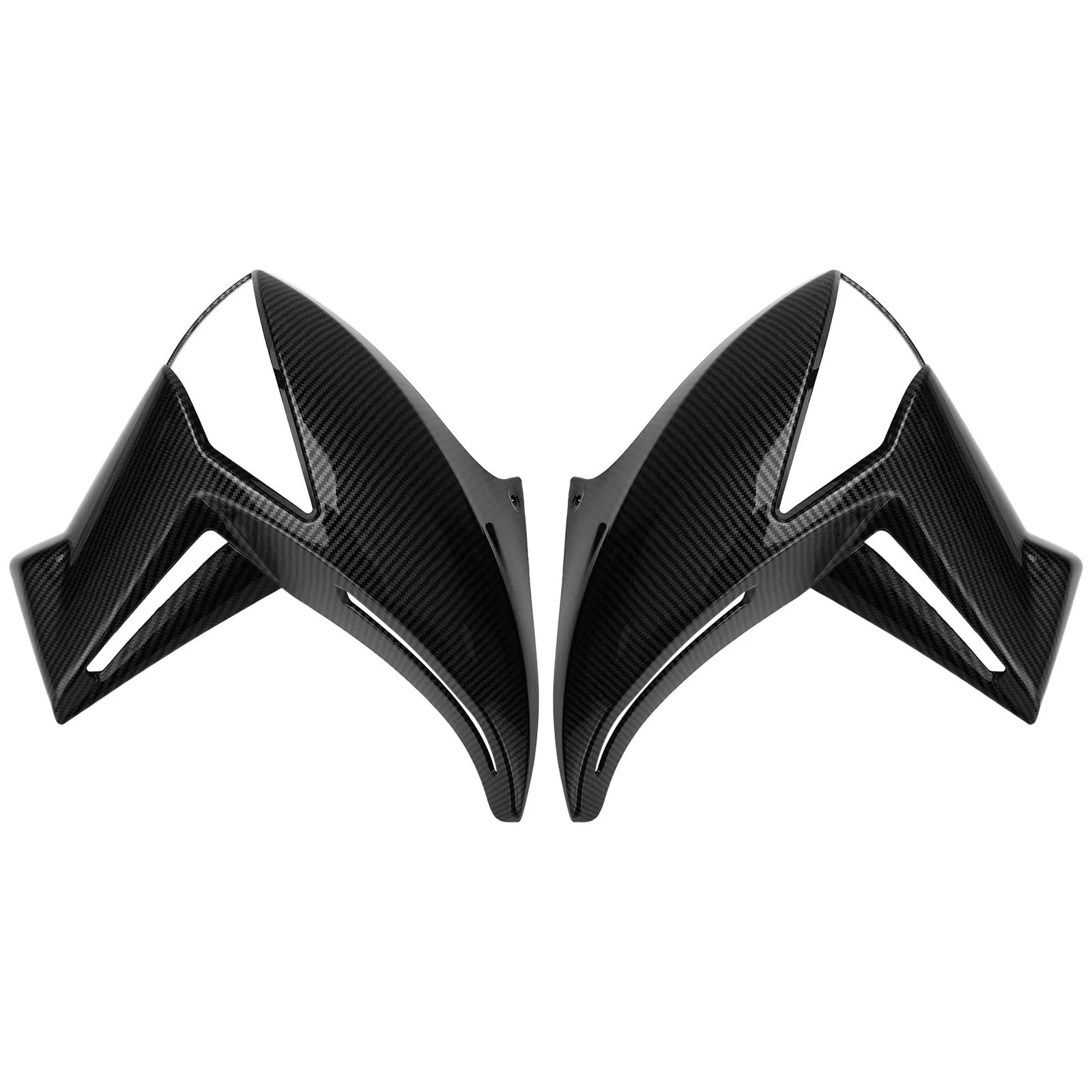 Capot de carénage de panneau de couverture de radiateur latéral avant pour KAWASAKI ER6N 2009-2011 générique