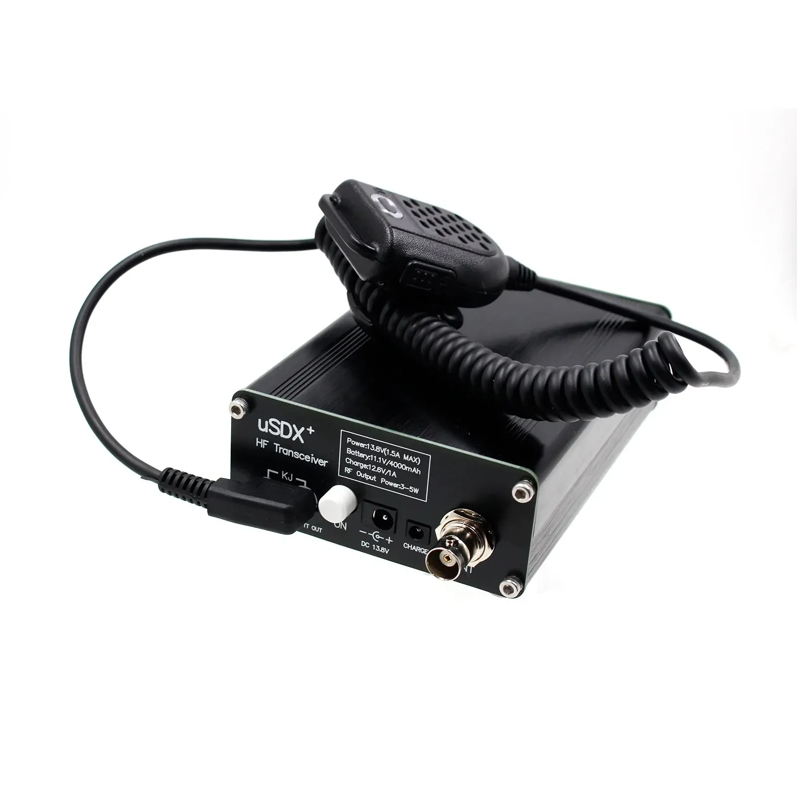 Nouvel émetteur-récepteur USDX + HF HF Ham Radio QRP CW émetteur-récepteur 3W-5W tous modes 8 bandes