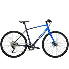 Bici 28 FX 3 disc ibrida Blu Alpine Blue to Deep Dark Blue Fade taglia M Trek