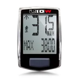 Ciclocomputer bici Echowell multifunzione U10W wireless - Nero