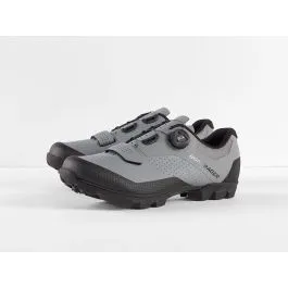 Scarpa da mountain bike Bontrager Foray grigio argento vivo/nero da ciclista
