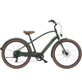 Bici E-Bike Trek Electra Townie Go! 7D EQ Step-Over Verde Petrolio