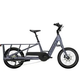 BICI 20 Fetch+ 2 E-BIKE da carico elettrica compatta cargo disk Grigio Trek