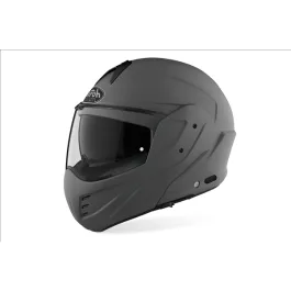 Casco modulare Airoh Mathisse grigio dark opaco