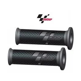 Manopole sportive moto GP Nero & Grigio