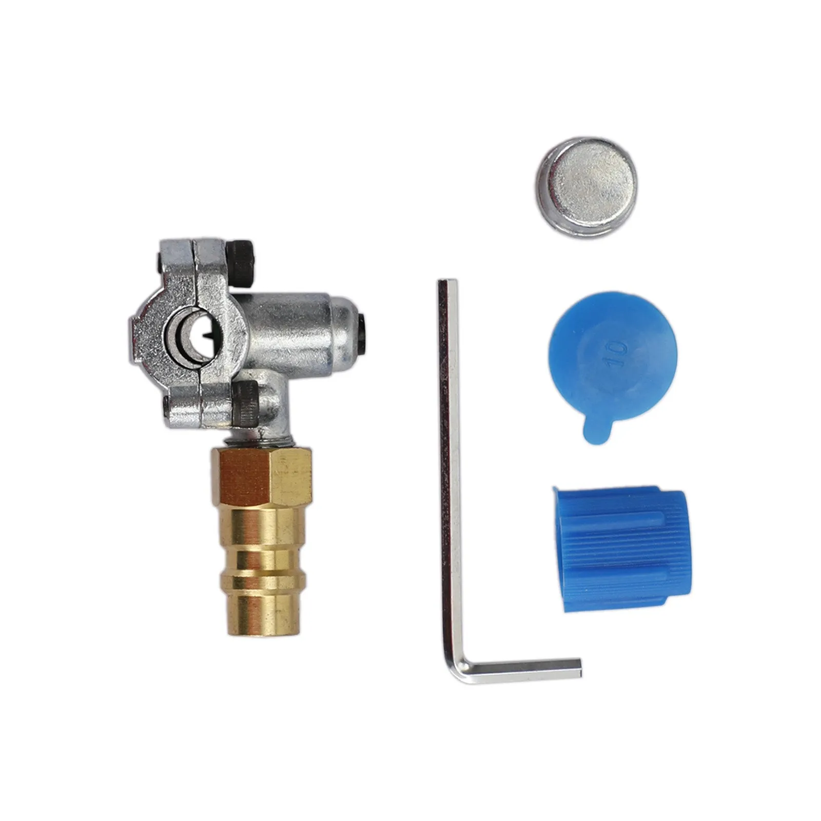 Pour réfrigérant R12 R22 R134A A/C Retrofit Valve & BPV31 Bullet Piercing Tap Kits
