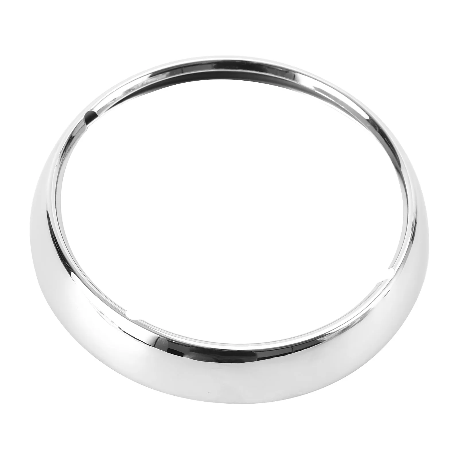 Couvercle de lumière annulaire de garniture de phare chromé de 7 "pour Touring Road King 67712-83A générique