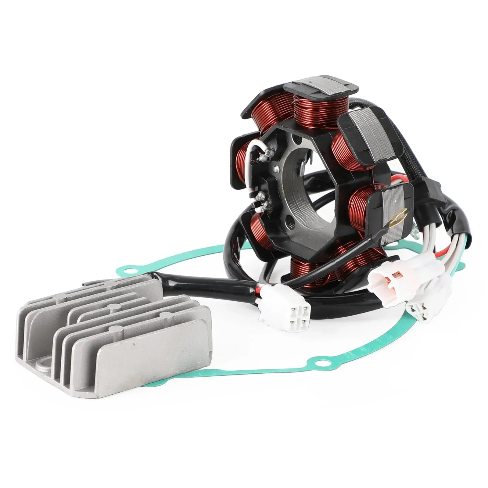 2011-2013 Yamaha YFM 125 R Raptor Régulateur Magnéto Stator Bobine Joint Kit Fedex Express Générique