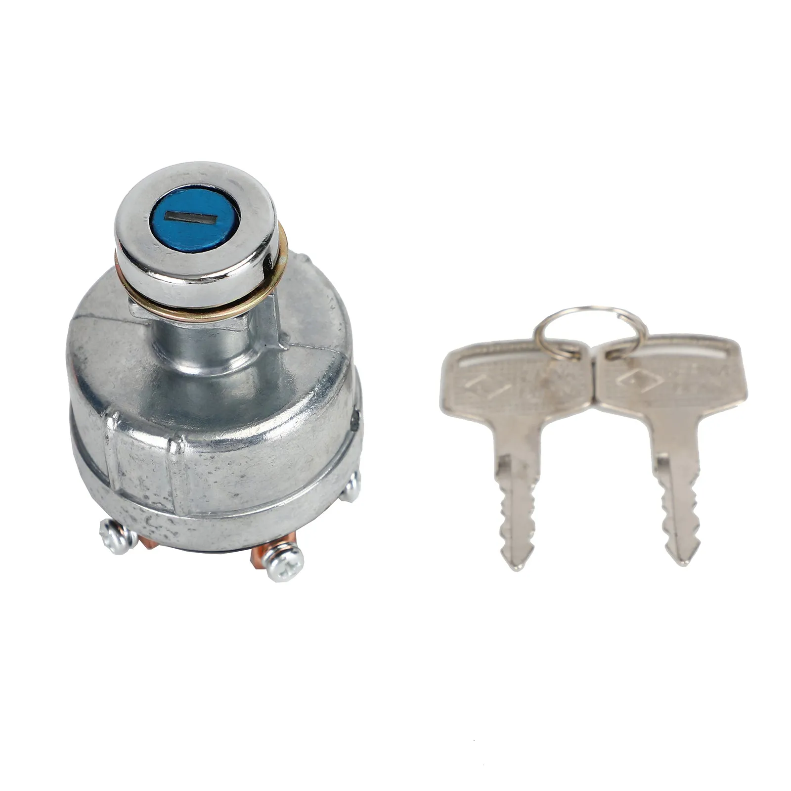 Commutateur d'allumage de démarreur pour pelle Hitachi EX200 EX200-1 avec 6 broches 2 clés