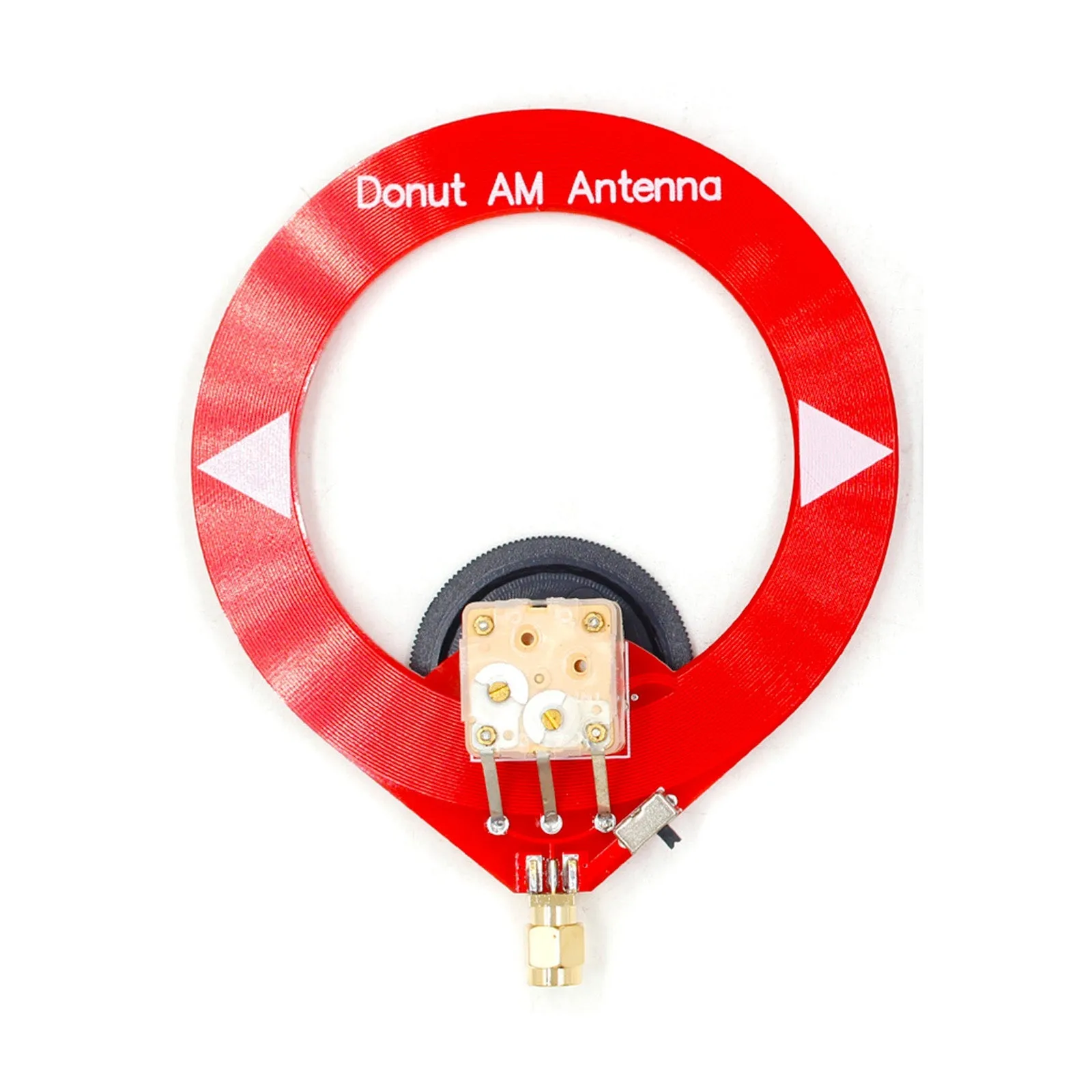 Donut rouge AM MW antenne à onde moyenne Mini boucle antenne pour Malahiteam DSP DSP2