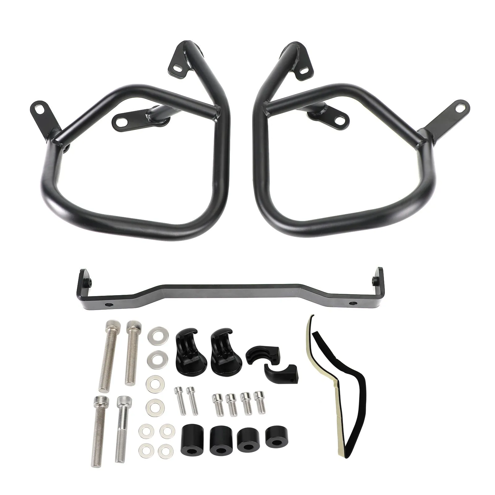 Pare-carters inférieurs noirs pour Yamaha Tenere 700 Xt 700Z 19-21 20 Generic