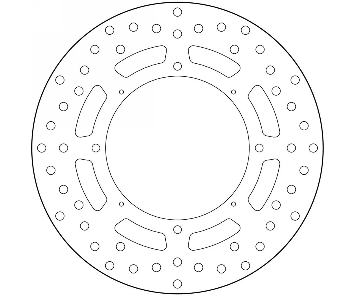 Disco Freno Fisso Brembo Serie Oro Anteriore Per Honda Crm 50 1997 > 2002-68B40769-101899