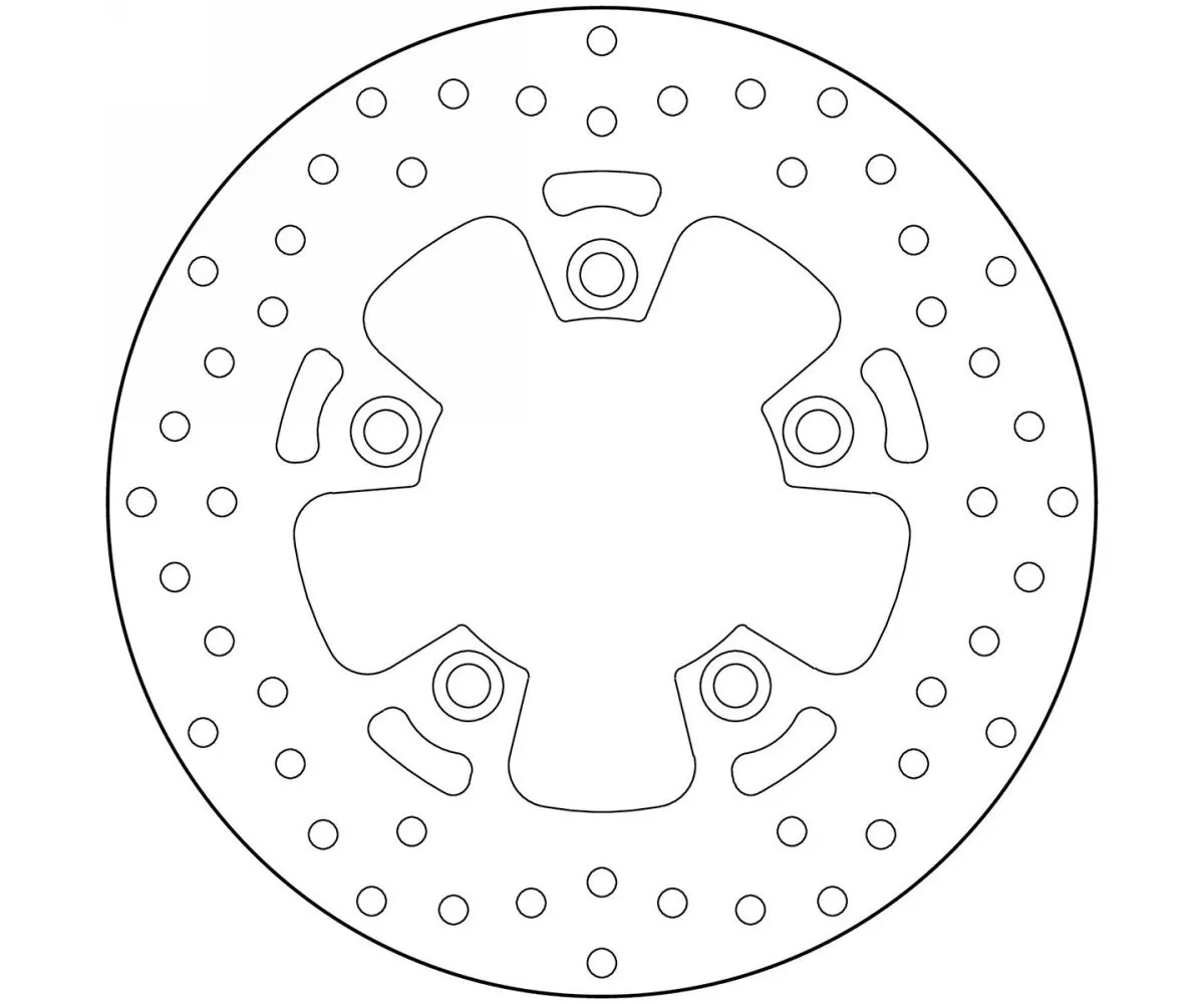 Disco Freno Fisso Brembo Serie Oro Anteriore Per Kymco Dink 50 2008 > 2011-68B40771-102321